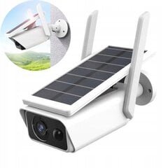 Беспроводная уличная камера с солнечной панелью WiFi FullHD 1080p IP66 цена и информация | Камеры видеонаблюдения | kaup24.ee
