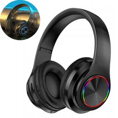 Juhtmeta Bluetooth kõrvaklapid RGB LED valgustusega hind ja info | Kõrvaklapid | kaup24.ee