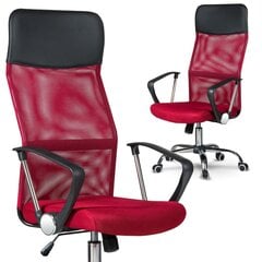 Офисный стул с микросеткой Sydney, красный цена и информация | Офисные кресла | kaup24.ee