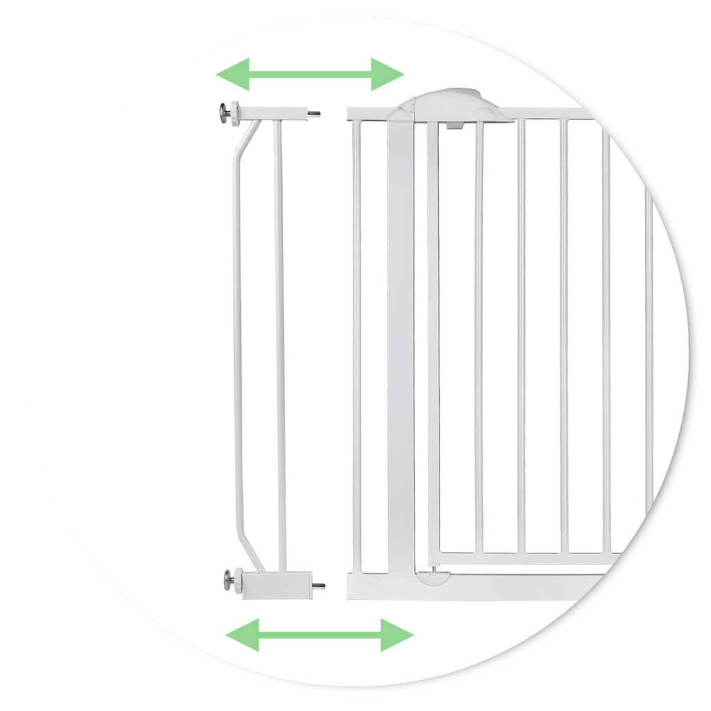 Turvavärav 75-105 cm valge hind ja info | Laste ohutustarvikud | kaup24.ee