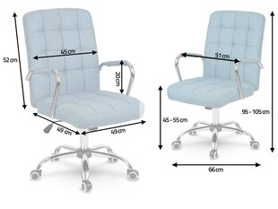 Kontoritool, tekstiil, sinine hind ja info | Kontoritoolid | kaup24.ee