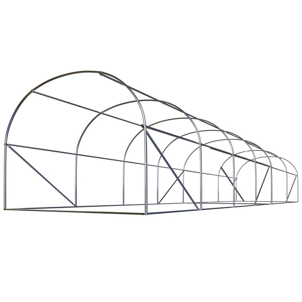 Aiatunnel - kasvuhoone, 3x6m (18m2), roheline hind ja info | Kasvuhooned | kaup24.ee