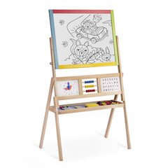 Большая магнитная доска для рисования с часами 105 x 67 x 38 cm цена и информация | Развивающие игрушки | kaup24.ee