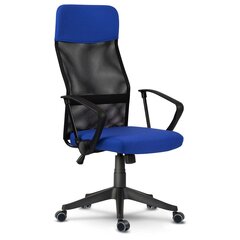 Офисный стул с микросеткой, сине-черный цена и информация | Офисные кресла | kaup24.ee