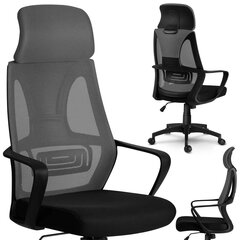 Офисный стул с микросеткой, серый цена и информация | Офисные кресла | kaup24.ee
