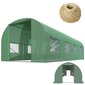 Aiatunnel - kasvuhoone, 2,5x4 (10m2), roheline hind ja info | Kasvuhooned | kaup24.ee