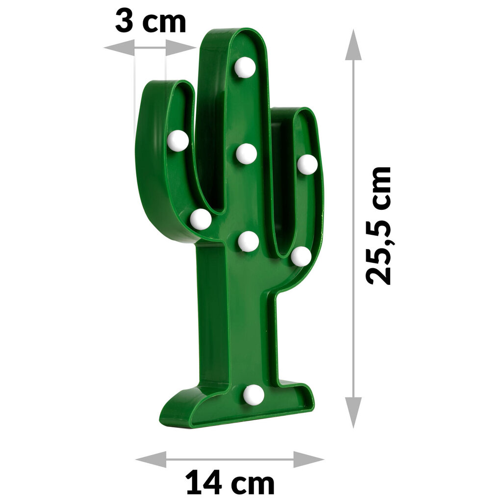 Öölamp - kaktus hind ja info | Lastetoa valgustid | kaup24.ee