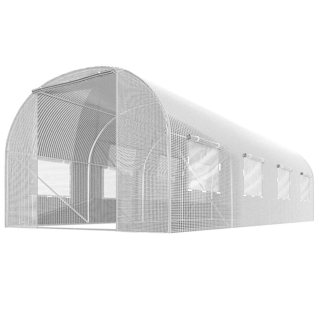 Aiatunnel - kasvuhoone, 2x4,5m (9m2), valge hind ja info | Kasvuhooned | kaup24.ee