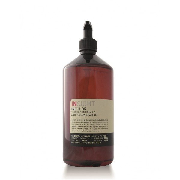 Insight Professional Anti-Yellow Hair Shampoo 1000 ml цена и информация | Šampoonid | kaup24.ee
