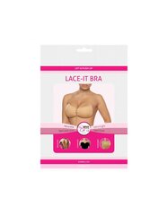 Bye Bra – Lace Up Bra B Must hind ja info | Naiste sekspesu | kaup24.ee