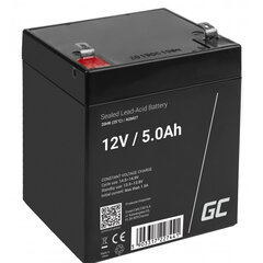 Green Cell AGM27 UPS battery Sealed Lead Acid (VRLA) 12 V 5 Ah цена и информация | Источники бесперебойного питания (UPS) | kaup24.ee