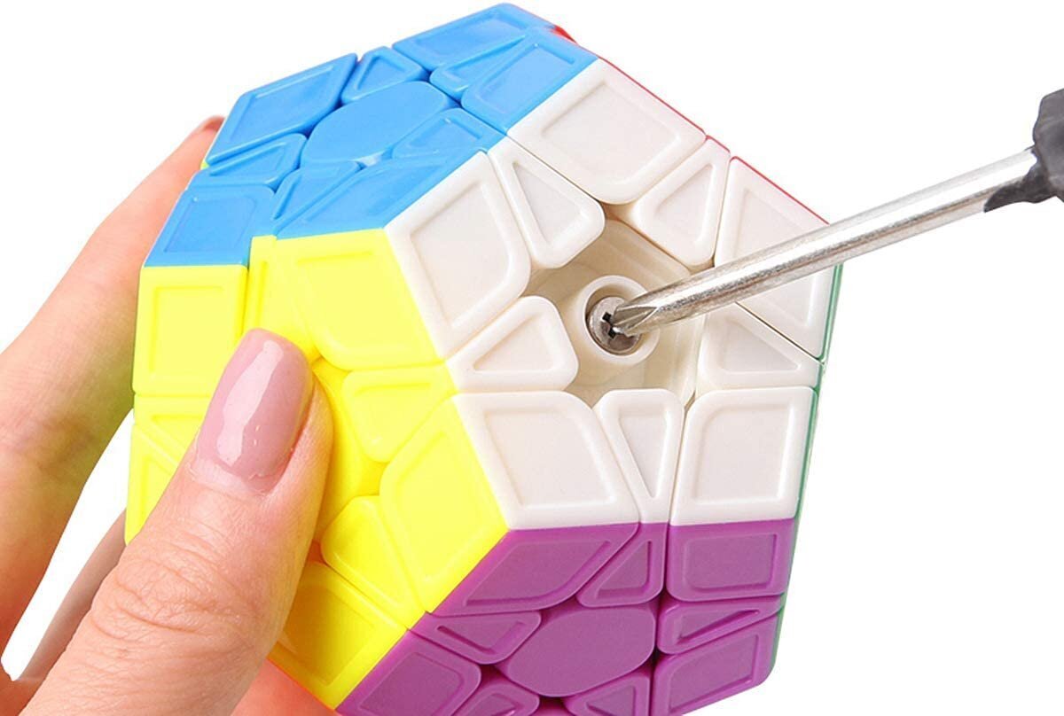 Mõistatus Rubiku kuubik megaminx 3x3, ilma kleebisteta, ruubiku kuubik цена и информация | Arendavad mänguasjad | kaup24.ee