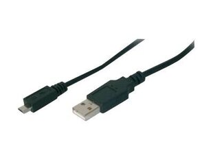 Kaabel ASSMANN Micro-USB TypeB(M)toUSB(M)-USB2.0, 1.8m hind ja info | Kaablid ja juhtmed | kaup24.ee