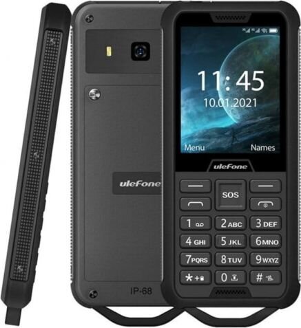 UleFone UF-AM2/GY Black цена и информация | Telefonid | kaup24.ee
