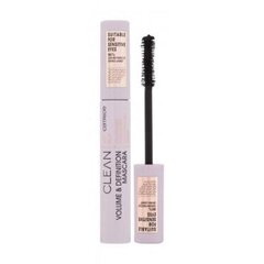 Ripsmedušš Catrice Clean ID Volume & Definition Mascara 7 ml 010 Ultimate Black hind ja info | Ripsmetušid, lauvärvid, silmapliiatsid, seerumid | kaup24.ee