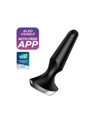 Анальная игрушка SATISFYER PLUG ILICIOUS 2 PLUG VIBRATOR - BLACK цена и информация | Анальные игрушки | kaup24.ee