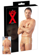 Прозрачные латексные мужские трусики Late X, L-XL цена и информация | Сексуальное бельё для мужчин | kaup24.ee