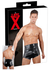 Latex mähe must S цена и информация | Сексуальное бельё для мужчин | kaup24.ee