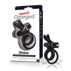 The screaming o - charged ohare rabbit vibe black цена и информация | Вибраторы | kaup24.ee