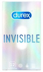 Kondoomid Durex Invisible, 12 tk. hind ja info | Kondoomid | kaup24.ee