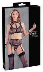 Bondage 3-piece set xl цена и информация | Сексуальное женское белье | kaup24.ee