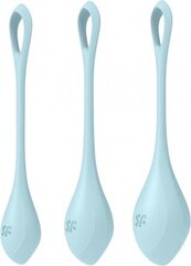 SATISFYER YONI POWER 2 LIGHT BLUE цена и информация | Вагинальные шарики | kaup24.ee