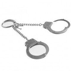 S&amp;m - ring metal handcuffs цена и информация | БДСМ и фетиш | kaup24.ee