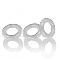 Oxballs - willy rings 3-pack cockrings clear цена и информация | Эрекционные кольца, насадки на пенис | kaup24.ee