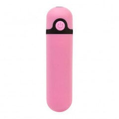 powerbullet - rechargeable vibrating bullet 10 function pink цена и информация | Вибраторы | kaup24.ee