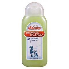 Šampoon-palsam Record pikakarvalistele, 250 ml цена и информация | Косметические средства для животных | kaup24.ee