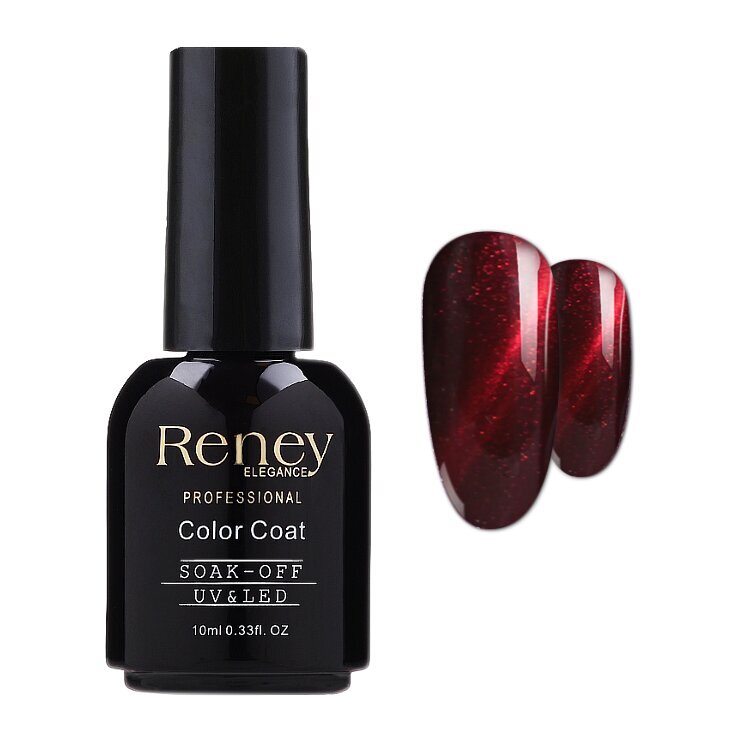 Reney Elegance Cat Eye hübriidlakk 001 10ml hind ja info | Küünelakid, küünetugevdajad | kaup24.ee