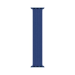 Плетёный Монобраслет — Атлантический Синий 42/44/45mm, Small (S) цена и информация | Аксессуары для смарт-часов и браслетов | kaup24.ee