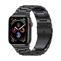 Apple Watch roostevaba teras rihm – Must 38/40/41 mm hind ja info | Nutikellade ja nutivõrude tarvikud | kaup24.ee