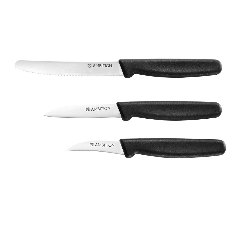 Ambition nugade komplekt Kniver, 3-osaline hind ja info | Noad ja tarvikud | kaup24.ee