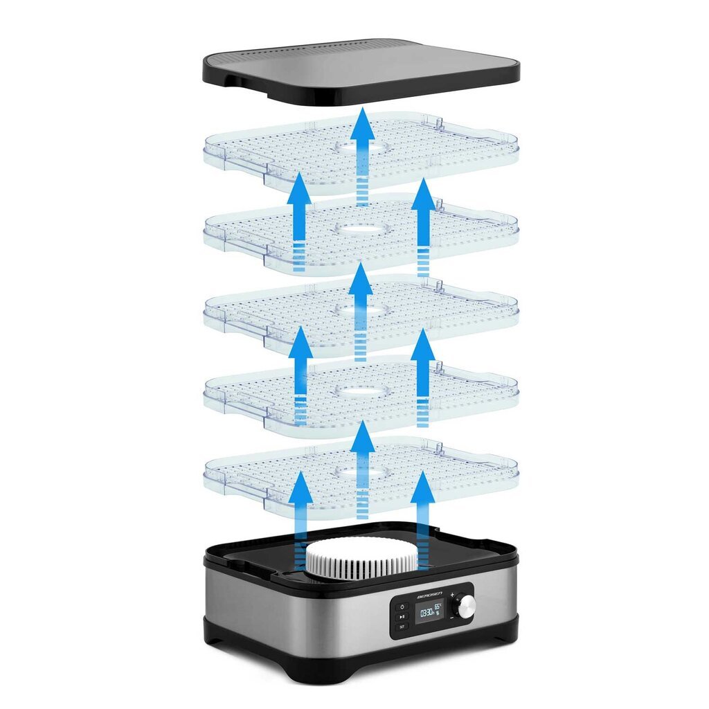 Toidukuivati ​​seentele ja puuviljadele, 10L., 400W hind ja info | Toidukuivatid | kaup24.ee