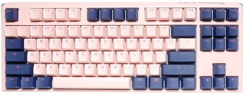 Ducky One 3 Fuji TKL MX-Blue US цена и информация | Klaviatuurid | kaup24.ee