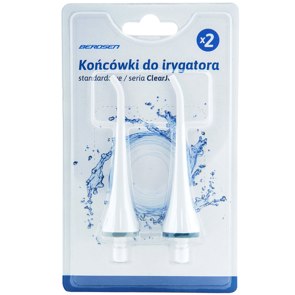 Düüsid niisutusseadmele, 2 tk, Berdsen ClearJet цена и информация | Elektriliste hambaharjade otsikud | kaup24.ee