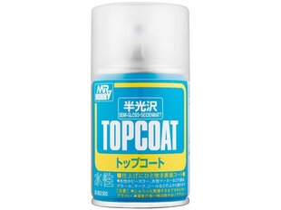 Mr.Hobby - Mr. Top Coat semi gloss Полуматовый лак 86ml, B-502 цена и информация | Принадлежности для рисования, лепки | kaup24.ee