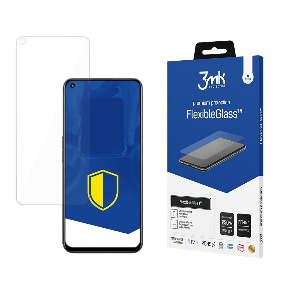 Realme 8i - 3mk FlexibleGlass™ screen protector hind ja info | Ekraani kaitsekiled | kaup24.ee