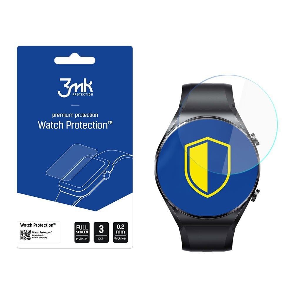 Xiaomi Watch S1 - 3mk Watch Protection™ v. FlexibleGlass Lite screen protector hind ja info | Nutikellade ja nutivõrude tarvikud | kaup24.ee