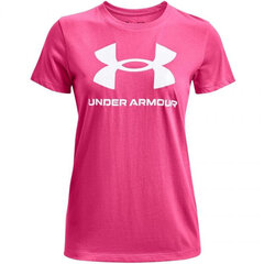 Футболка женская Under Armour Live Sportstyle Graphic 1356305 634, розовая цена и информация | Женские футболки | kaup24.ee