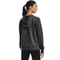 Naiste dressipluus Under Armour Rival Terry Hoodie 1369855 010, grafiitvärvid hind ja info | Naiste spordiriided | kaup24.ee