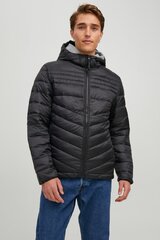 Jack & Jones meeste jope 80g 12211785*01, must цена и информация | Мужские куртки | kaup24.ee