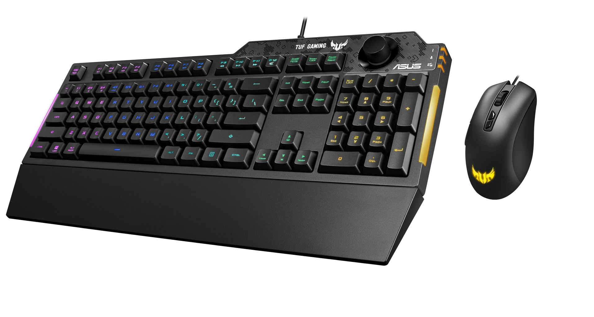 ASUS TUFGaming Combo K1&M3 Czarny hind ja info | Klaviatuurid | kaup24.ee