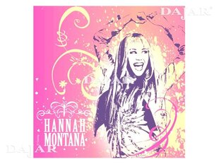 Disney salvrätikute komplekt Hannah Montana, 33x33 cm hind ja info | Laudlinad, lauamatid, servjetid | kaup24.ee
