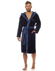 Халат мужской L&L Falco 2107, синий цена и информация | Мужские халаты, пижамы | kaup24.ee