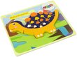 Puidust puzzle - Dinosaurus hind ja info | Imikute mänguasjad | kaup24.ee