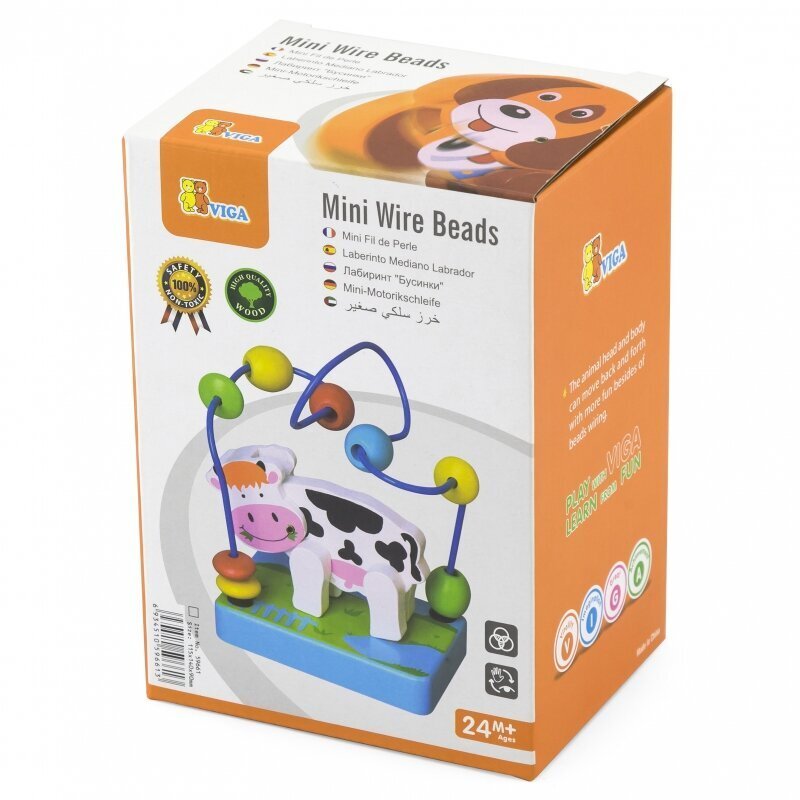 Puidust labürint - Lehm hind ja info | Imikute mänguasjad | kaup24.ee