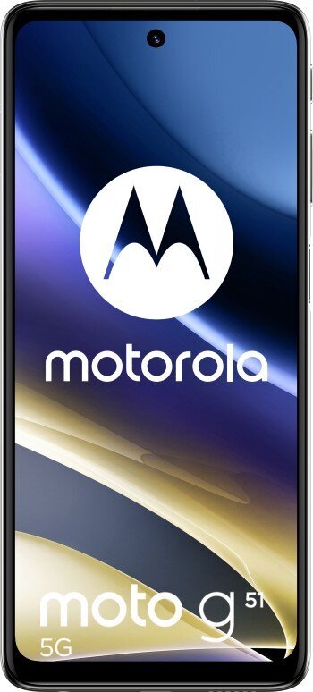 Motorola Moto G51 Dual SIM 4/64GB PAS80028SE Bright Silver hind ja info | Telefonid | kaup24.ee