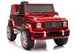 Laste ühekohaline elektriauto Mercedes G63, punane hind ja info | Laste elektriautod | kaup24.ee